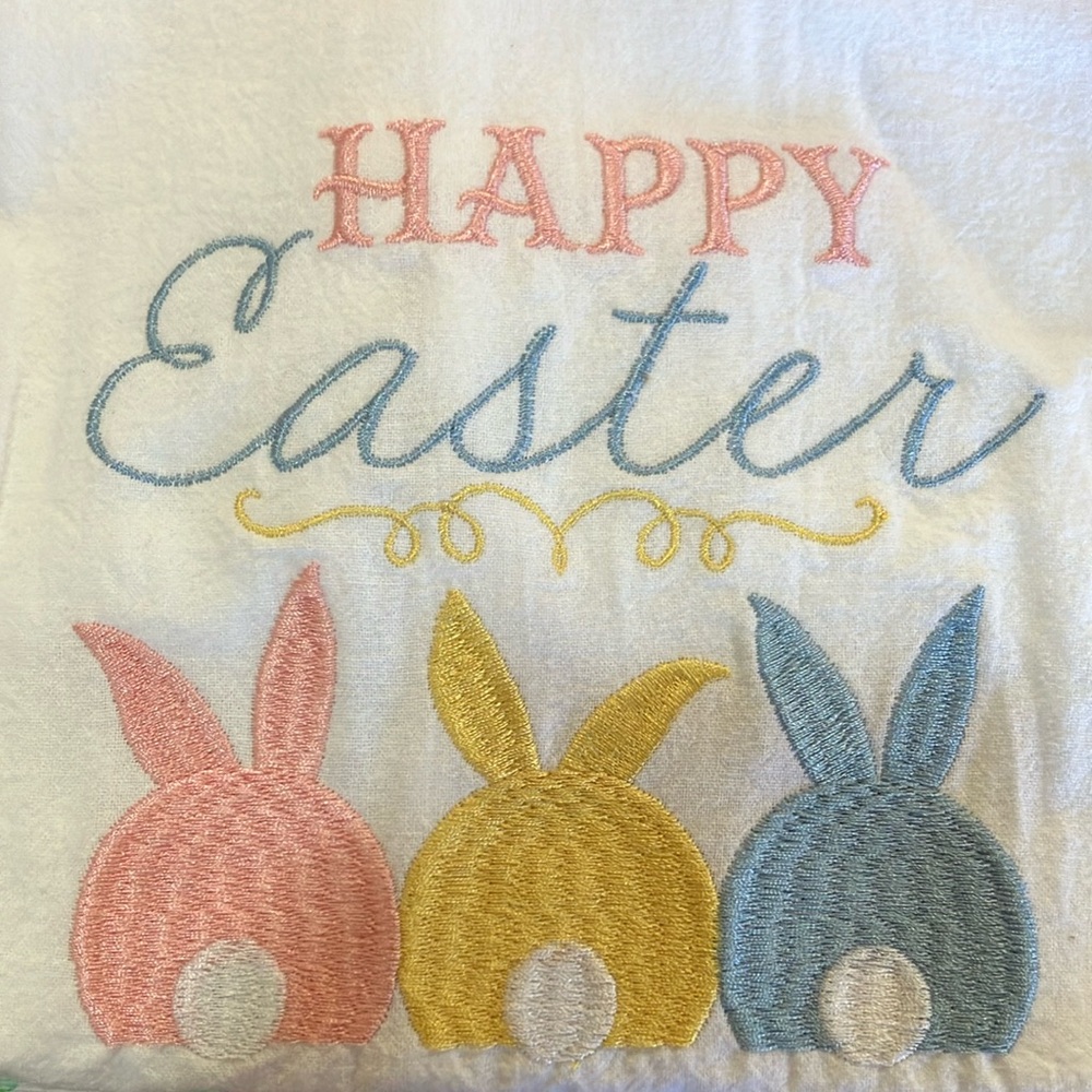 BNWT Happy Easter Tea Towel.